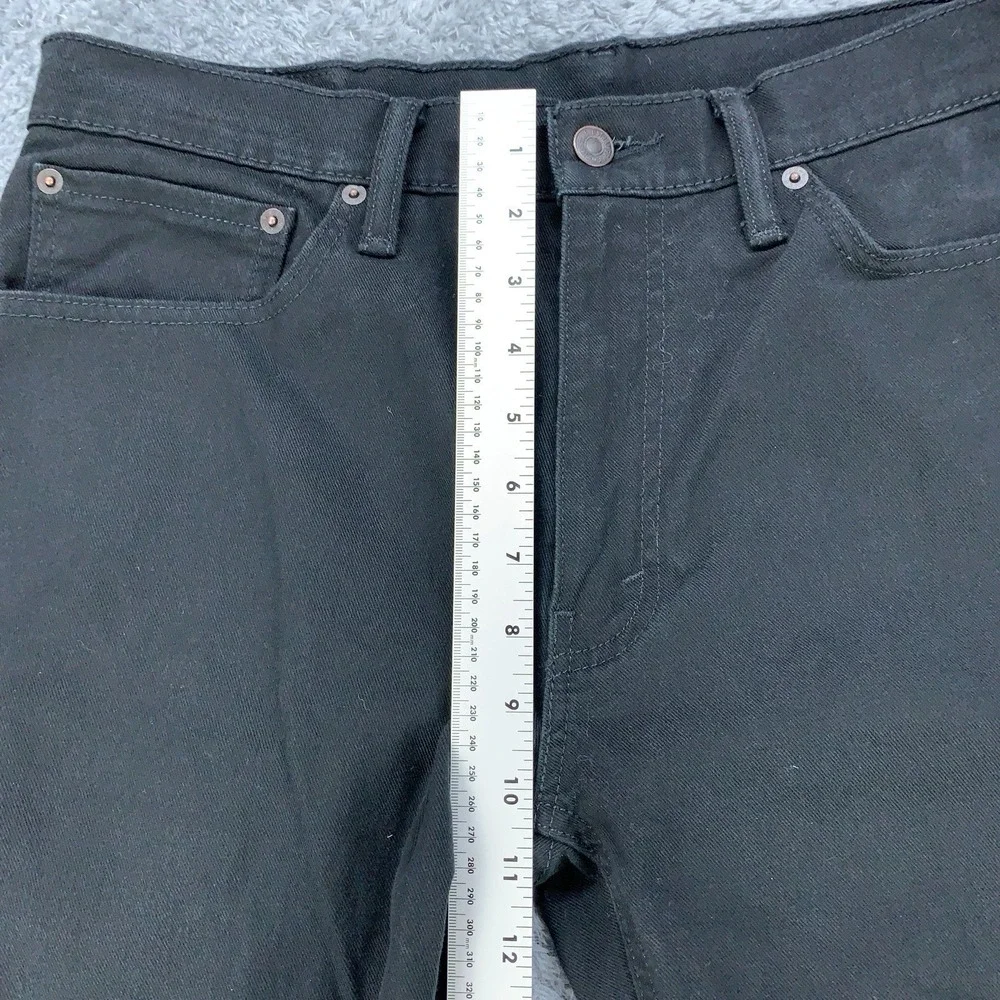 Levi's 541 Jeans Men's 34x30 (Fits 33x29) Black Athletic Taper Stretch Denim